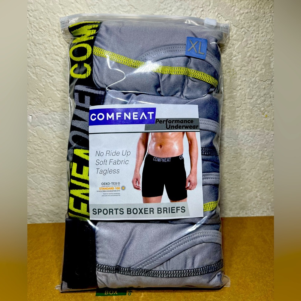Brand New Comfneat Performance Boxer Briefs
